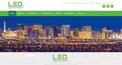Desktop Screenshot of ledlightandpower.com
